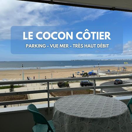 Cocon Cotier - Vue Sur Mer - Parking - Proche De La Thalasso - Terrasse Lejlighed Pornichet Eksteriør billede